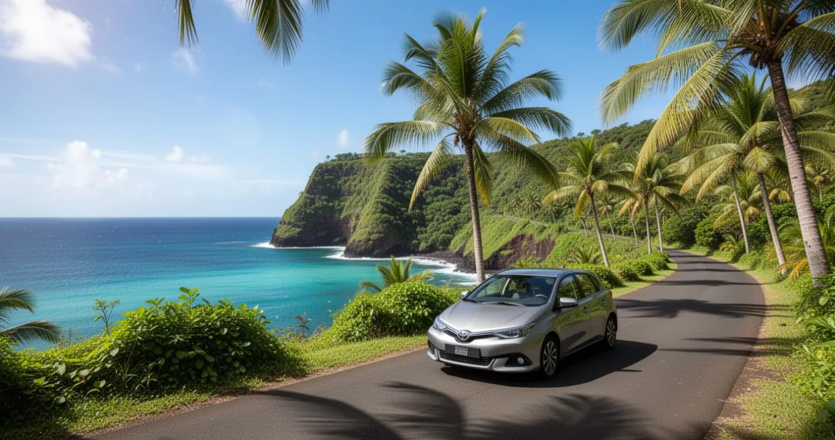 5 conseils pour réussir sa location de voiture en Martinique et explorer les plus belles anses