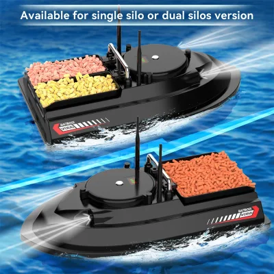 Bateau d'appâtage GPS en ABS pour la pêche