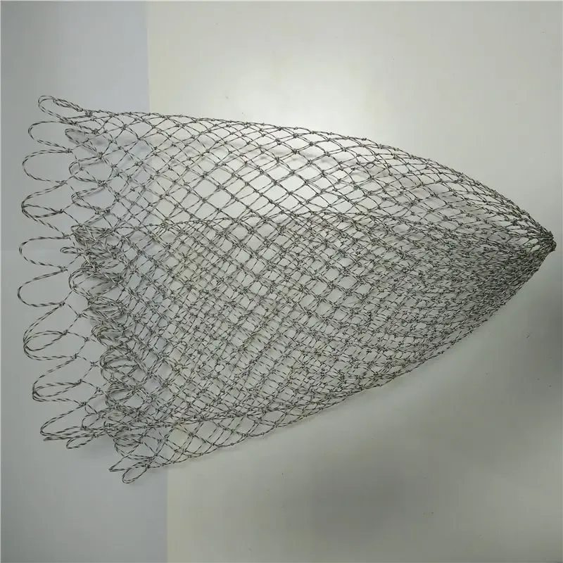 Filet de pêche pliable en nylon