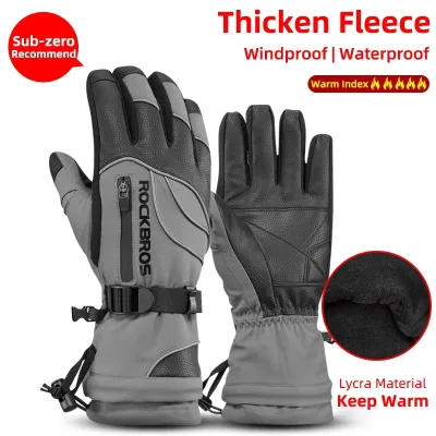 Gants d'hiver thermiques en polyester