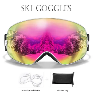 Lunettes de ski anti-buée, monture TPU – image 2