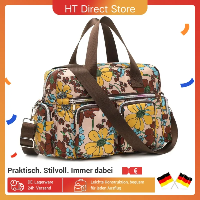 Sac à main à fleurs à bandoulière