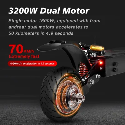 Scooter électrique double moteur – image 3