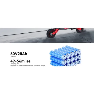 Trottinette électrique pliable 6000 W – image 2