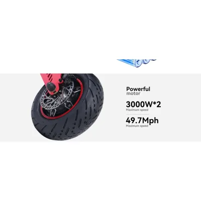 Trottinette électrique pliable 6000 W – image 3