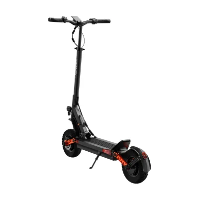 Trottinette électrique pliable noire – image 2