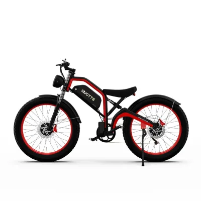 Vélo électrique de montagne pneus larges – image 3