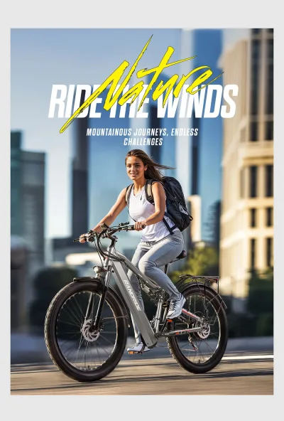 Vélo électrique de ville à roues de 70 cm