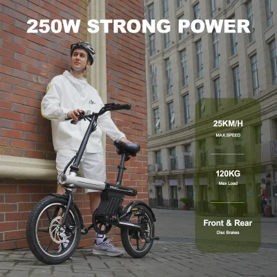 Vélo électrique pliant unisexe – image 2