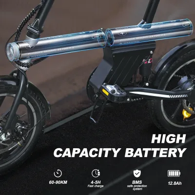 Vélo électrique pliant unisexe – image 3