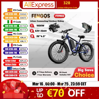Vélo électrique tout-terrain adulte