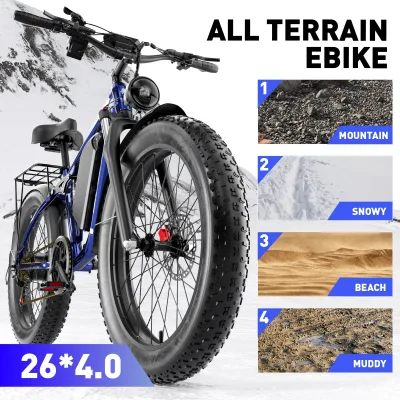 Vélo électrique tout-terrain adulte – image 3