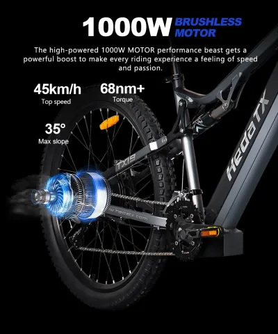 Vélo électrique VTT 27 vitesses – image 2